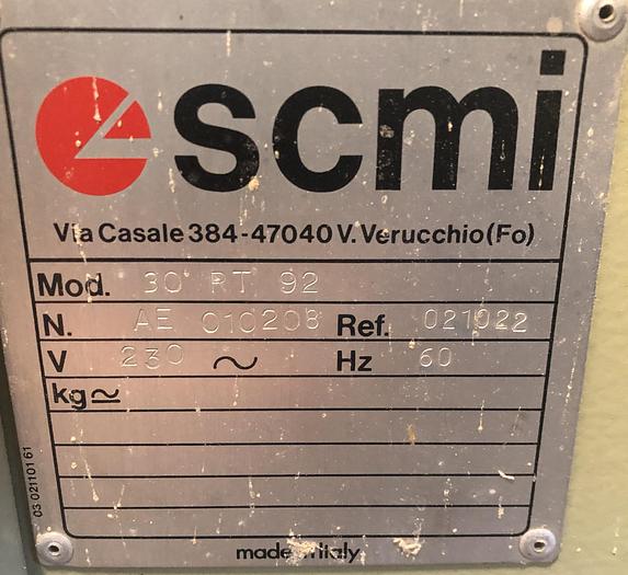 Used SCMI SANDY-30 RT 92, 36" DOUBLE-HEAD WIDE-BELT SANDER