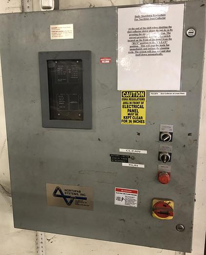 Used NORFAB NFK-J BAG-TYPE DUST-COLLECTOR