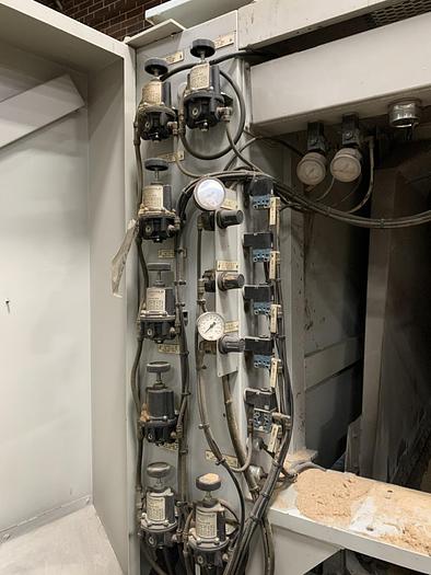 Used MISC. SPARE PARTS REMOVED FROM TIMESAVERS 252-4IC, 52", 4-HEAD WIDE-BELT SANDER