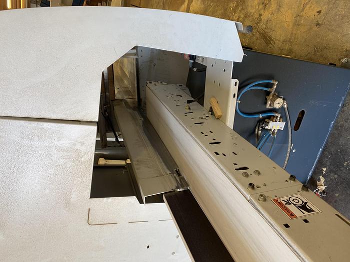 Used WEINIG OPTICUT S-90 OPTIMIZING CROSS-CUT SAW