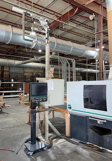 Used WEINIG RAIMANN PROFIRIP KR-310-M GANG RIPSAW WITH (2) MOVING BLADES WITH RAIMANN VALUE RIP IV GANG RIPSAW INFEED SYSTEM