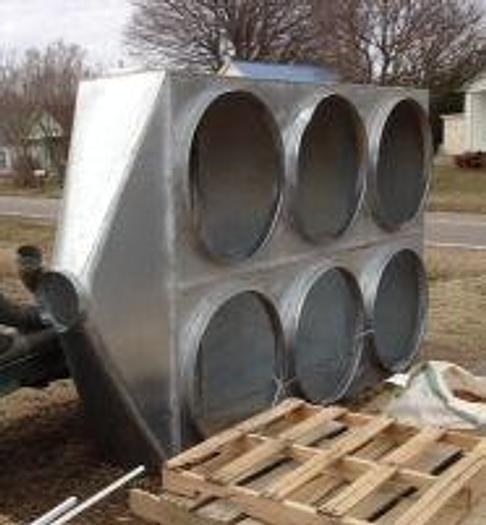 Used 40 HP CYCLONE DUST-COLLECTION SYSTEM