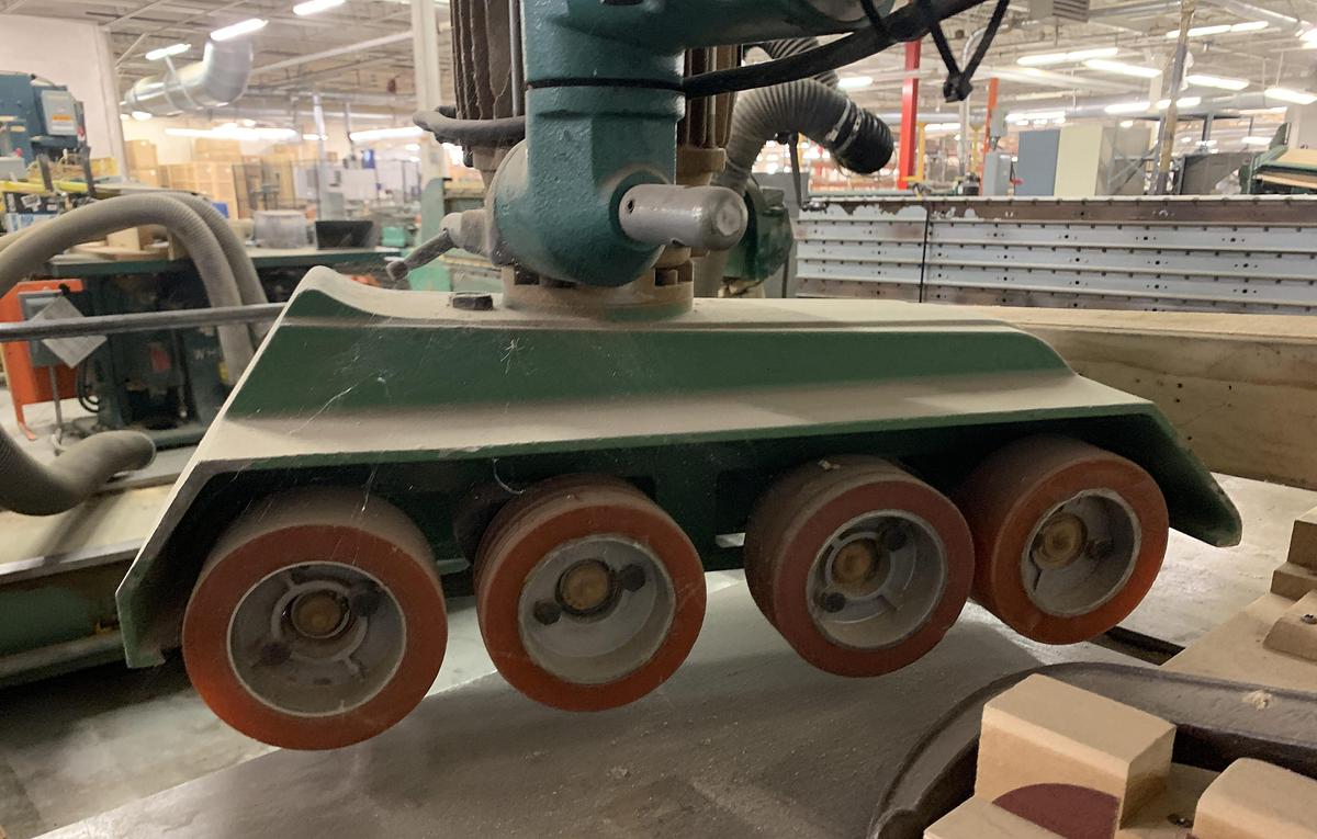 Used TANNEWITZ, XJ, VARIETY SAW WITH STEFF 2044, 4-ROLL FEEDER