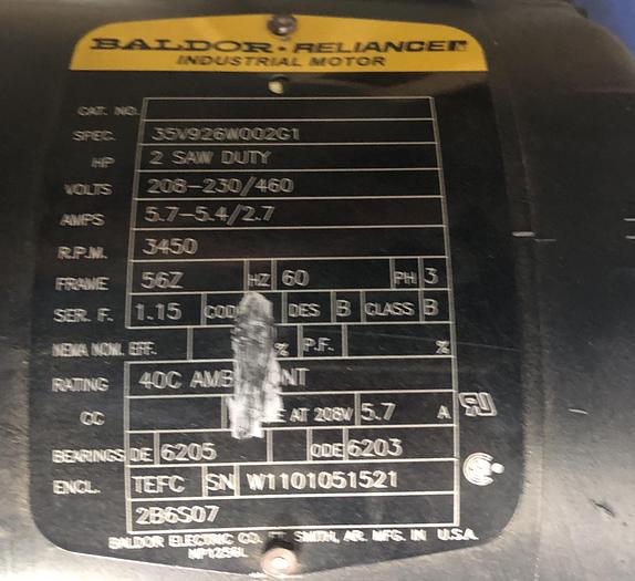 Used CTD (TOE-KICK) DOUBLE MITER SAW