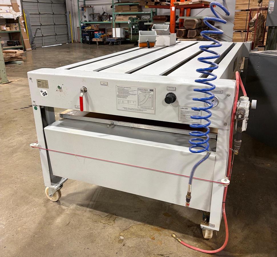 Used JOOS JUNIOR 3, 4' x 8' PNUEMATIC HOT-PRESS