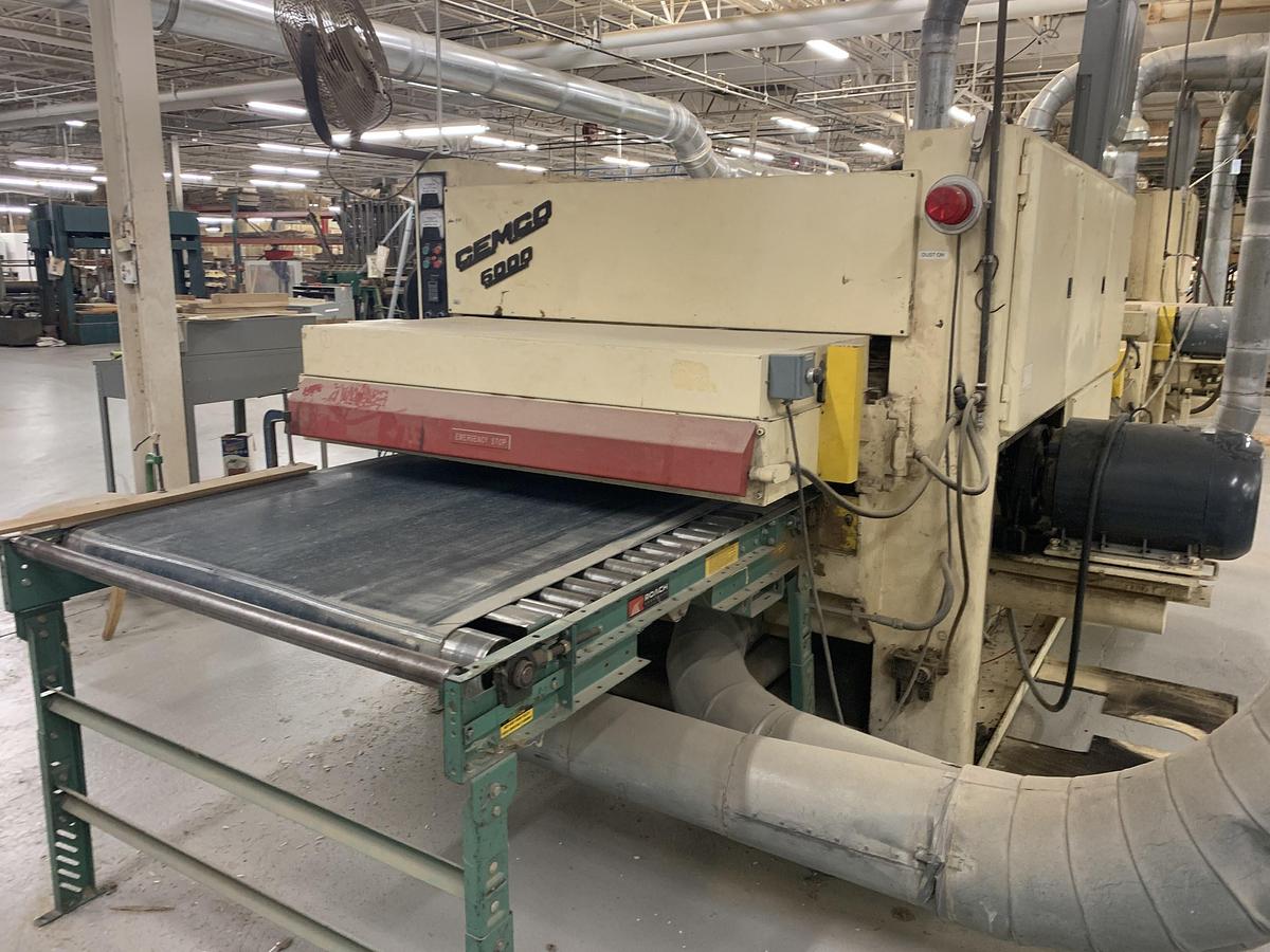 Used CEMCO 6000, 52" TOP AND BOTTOM PLANER-SANDER SYSTEM
