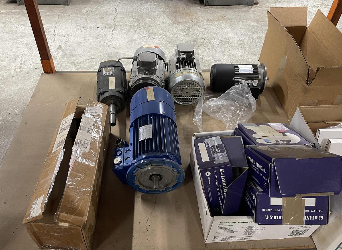 Used LARGE INVENTORY OF NEW BALESTRINI, COMEC AND CAMAM MACHINE PARTS AND ACCESSORIES