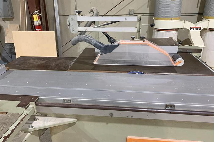 Used REMA DMMC-40/340 SLIDING TABLE SAW