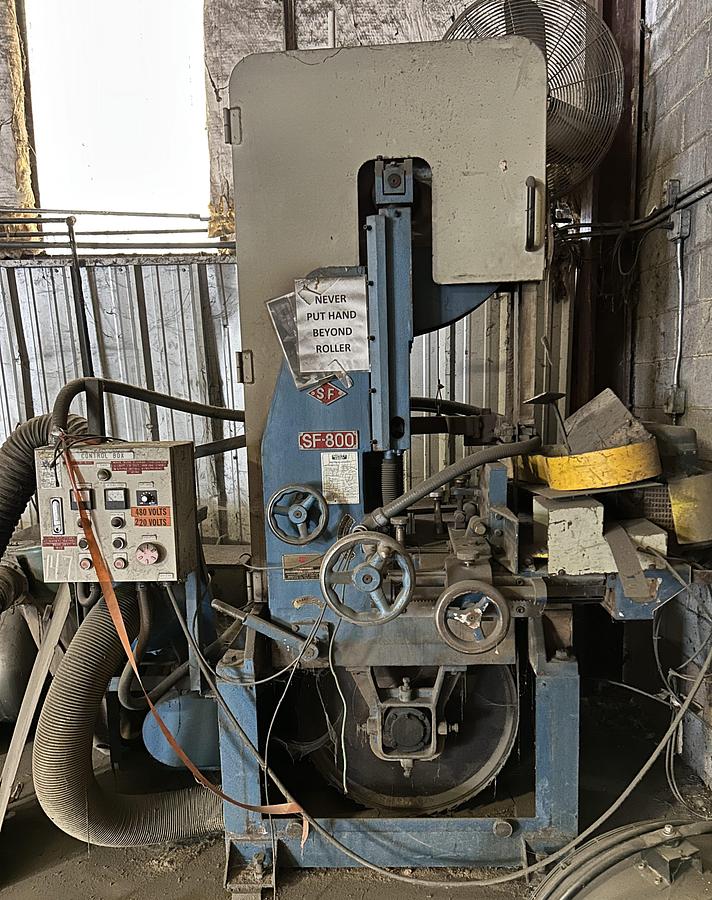 Used YAMANI SF-9800 VERTICAL BAND RESAW