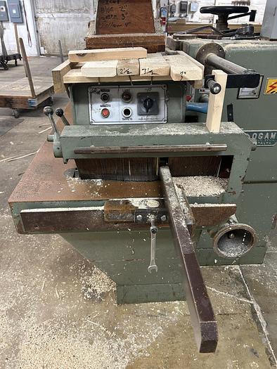 Used OGAM PO-280, 12" DIP-CHAIN GANG RIPSAW