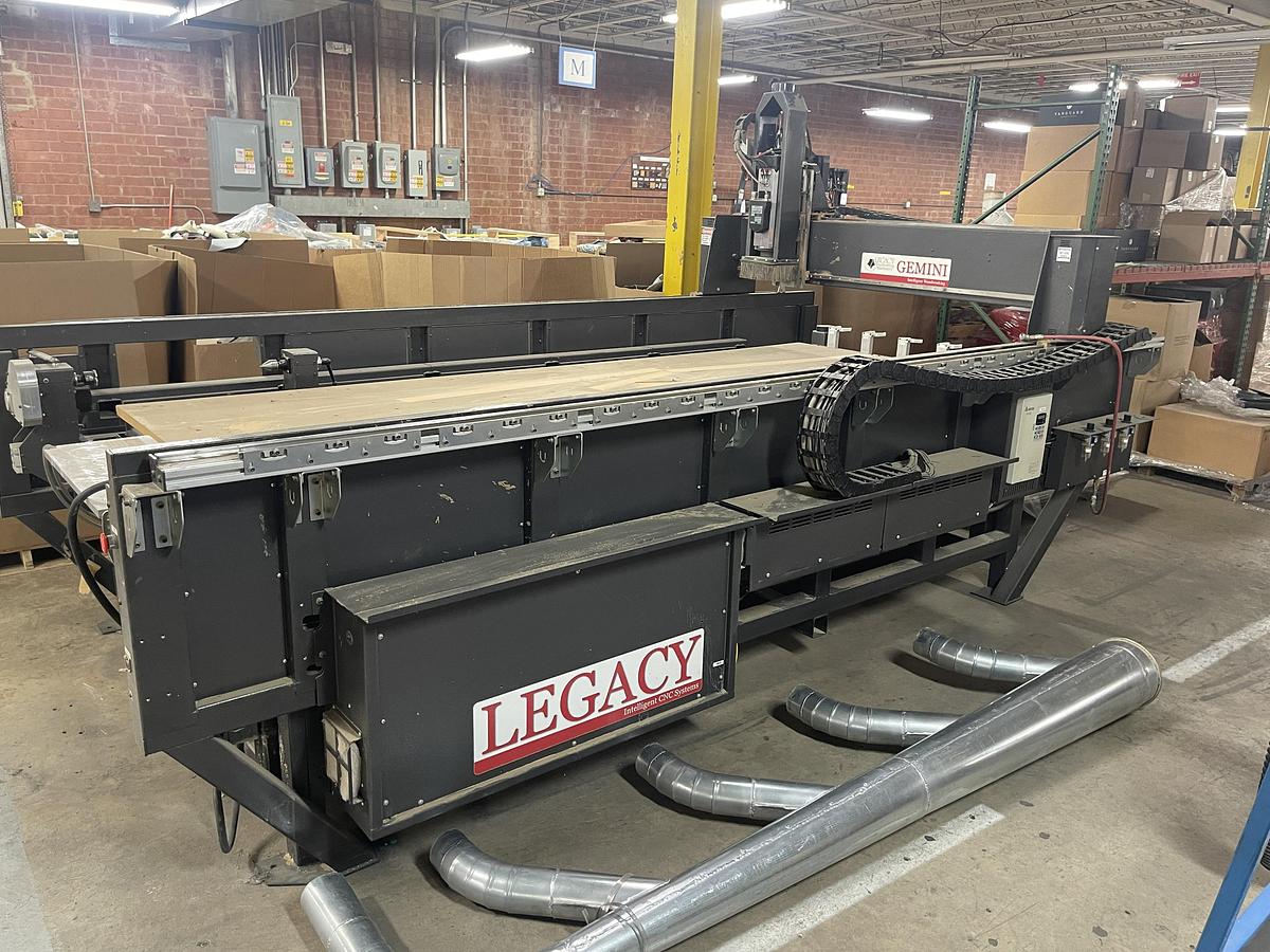 Used LEGACY GEMINI CNC WITH LATHE ATTACHMENT