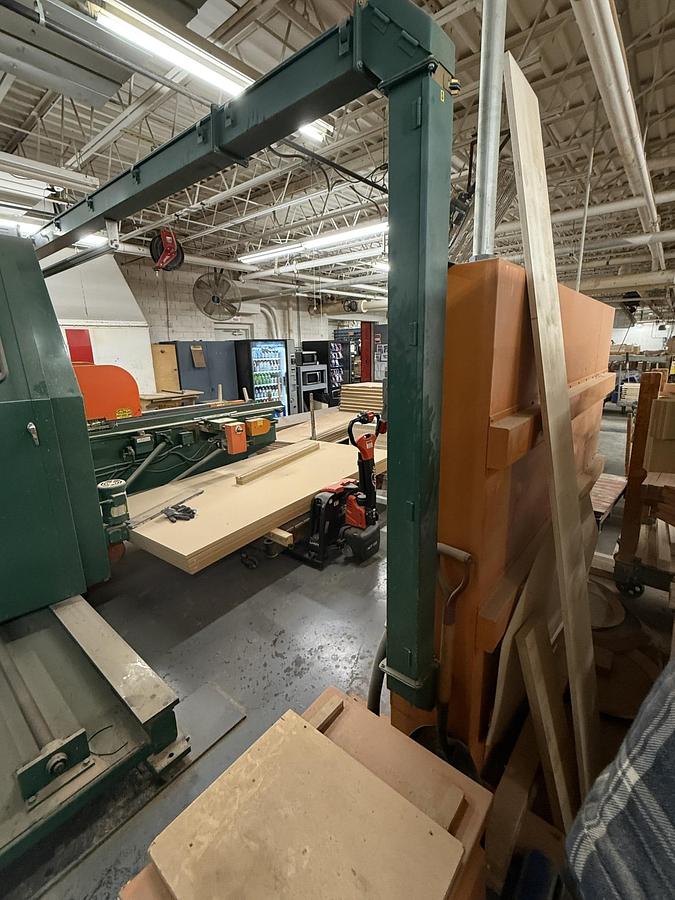 Used FLETCHER, FM-330 DOUBLE-END CNC TENONER