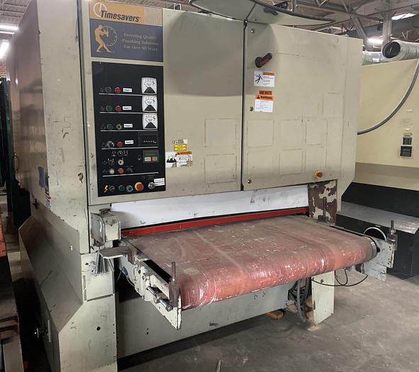 Used TIMESAVERS 252-4IC, 52 INCH, 4-HEAD WIDE-BELT SANDER