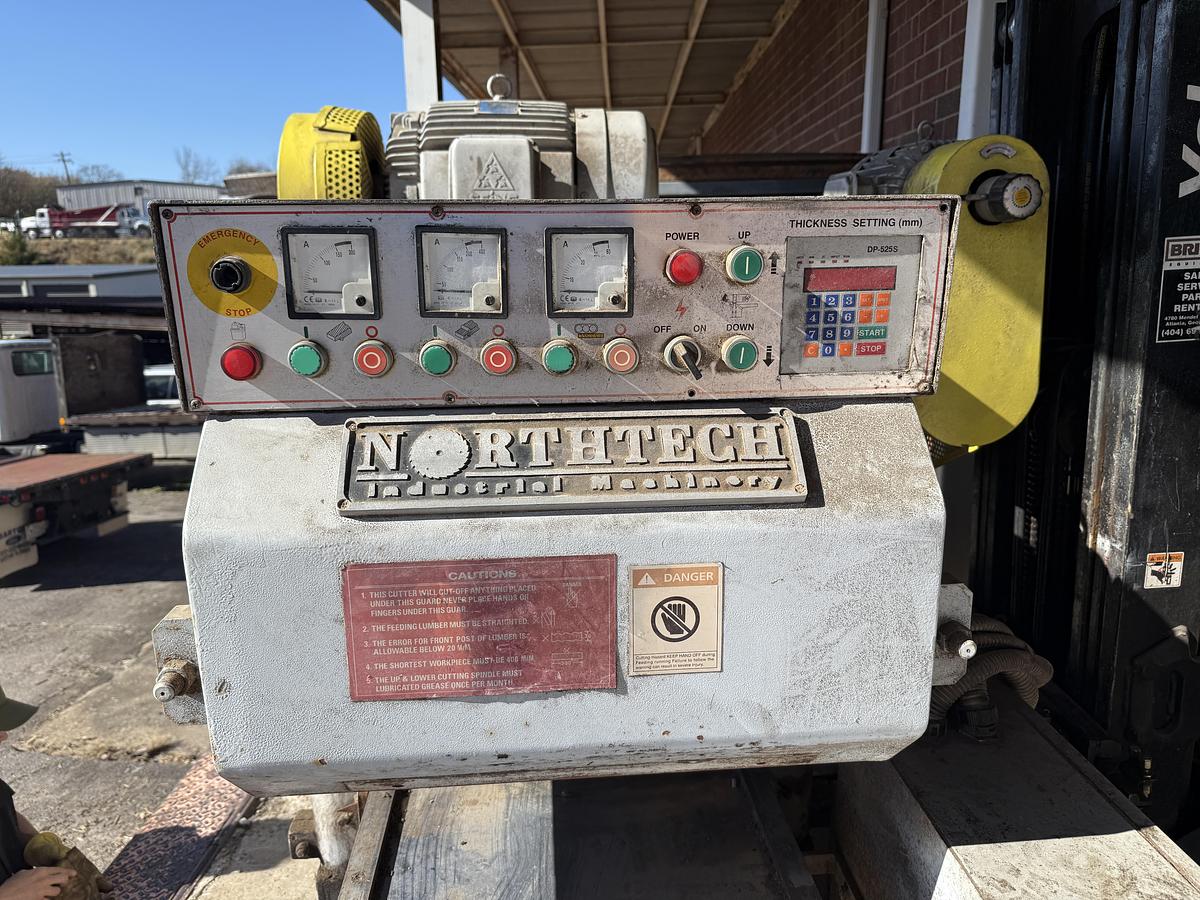 Used NORTHTECH NT-450-HC, 18" TOP & BOTTOM PLANER