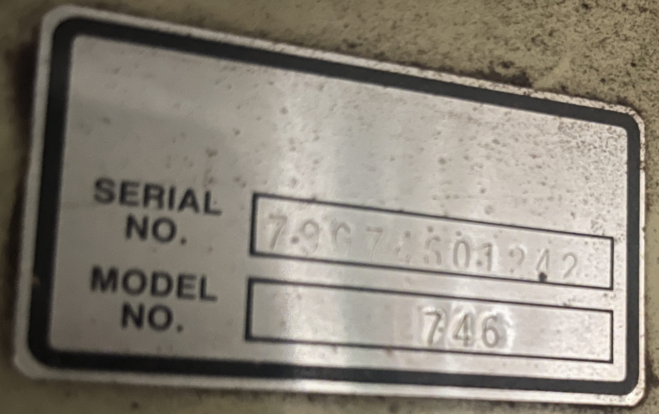 Used SCMI 746 PROFILE GRINDER