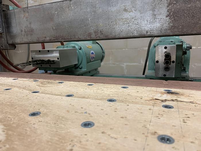 Used CEMCO DOULE-HEAD HORIZONTAL BORING MACHINE
