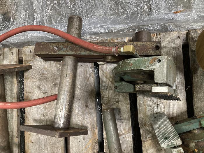 Used C.R. ONSRUD PNEUMATIC CLAMPS