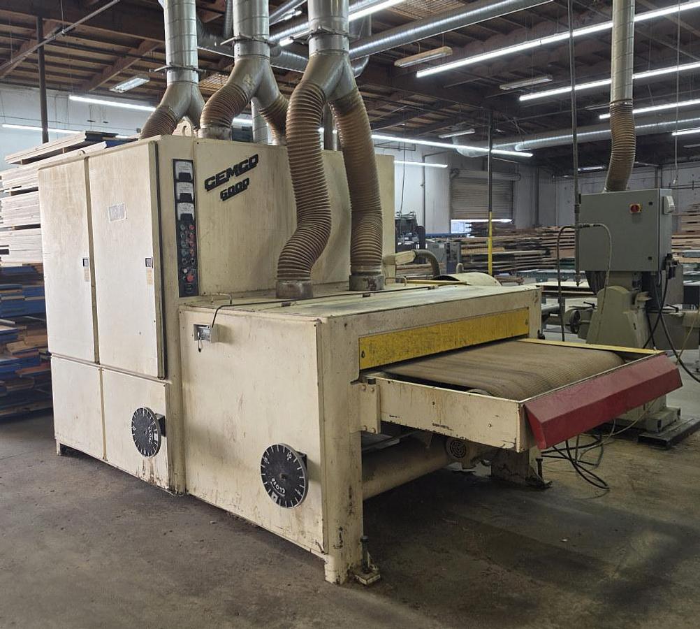 Used CEMCO 6000, 52" WIDE-BELT PLANER SANDER SANDER