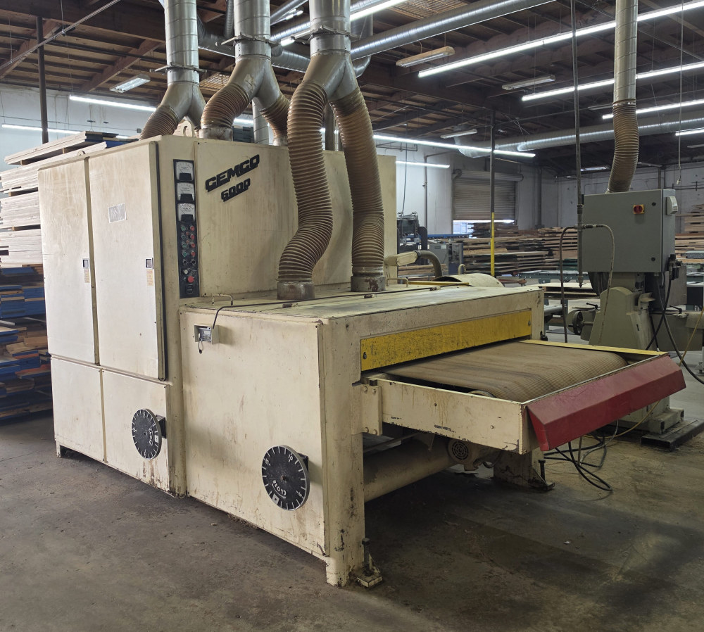Used CEMCO 6000, 52" WIDE-BELT PLANER SANDER SANDER