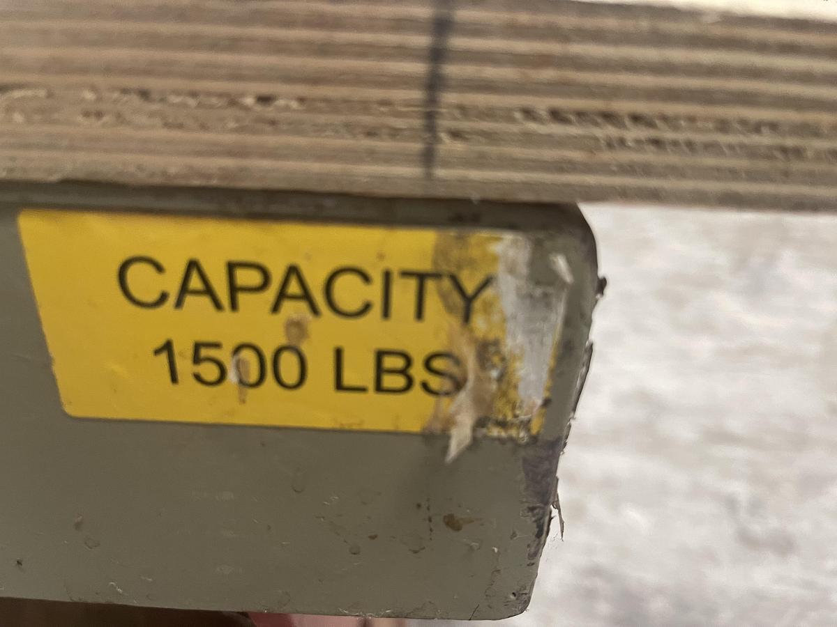 Used SOUTHWORTH 2' x 4' 1,500 LB. SCISSOR-LIFT