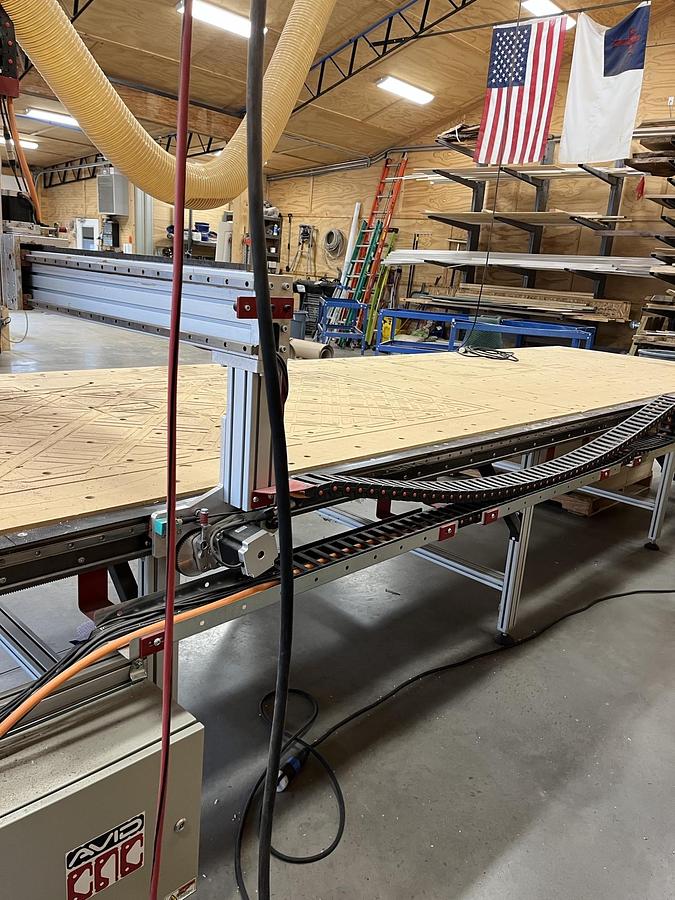 Used AVID PRO 5' x 20' CNC ROUTER