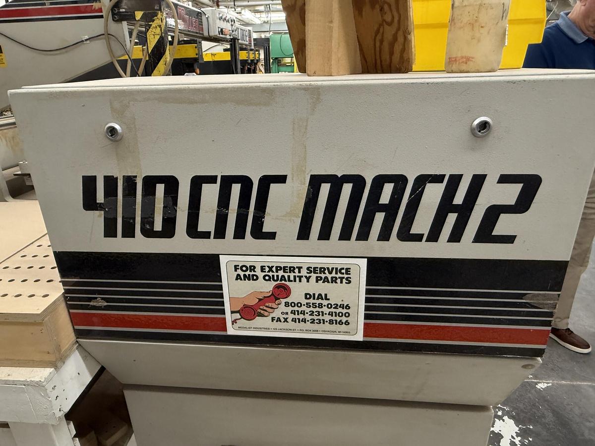 Used MCKNIGHT-MILLER, M-410 CNC MULTI-SPINDLE VERTICAL BORING