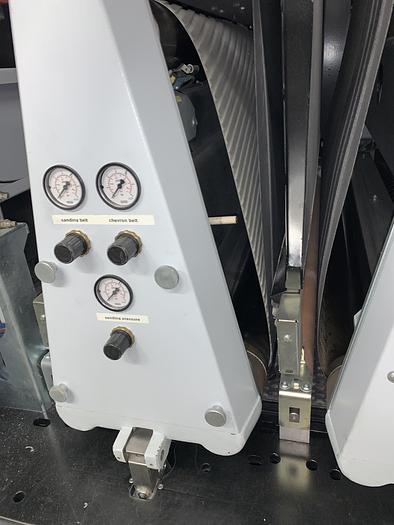 Used BUFTERING OPTIMAT SWT-335-QCH, 50", 3-HEAD WIDE-BELT SANDER