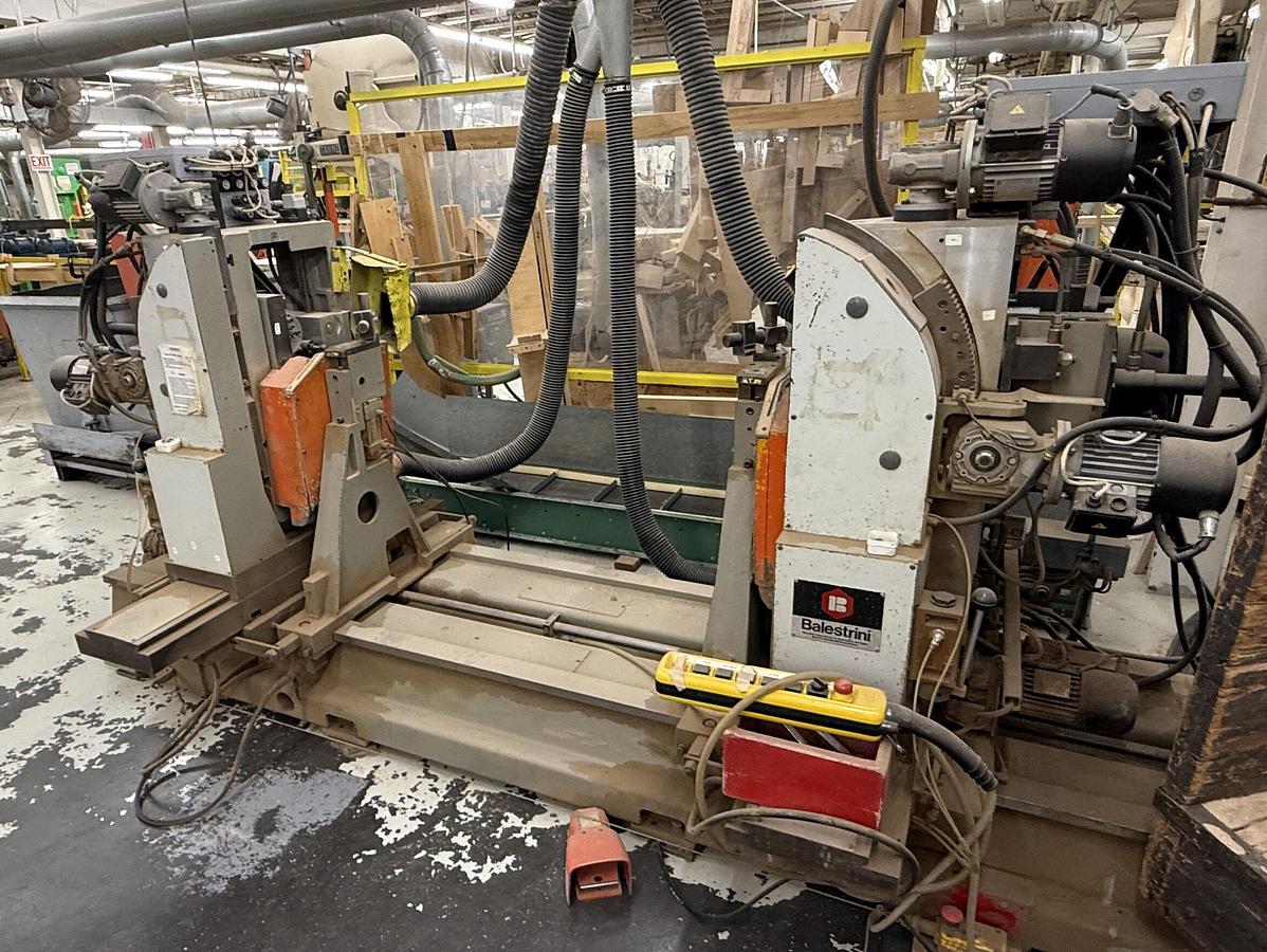 Used BALESTRINI MATCH DOUBLE-END TRIM & BORE