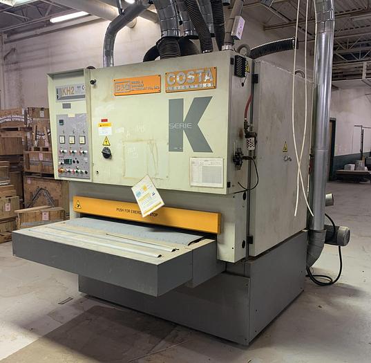 Used COSTA WW2-CCC-1350, 53" 3-HEAD WIDE-BELT SANDER