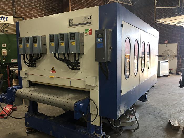 Used COSTA B-SERIES B71-LLFF-1350, 53", 4-HEAD, (2+2) DENIBBING WIDE-BELT SANDER