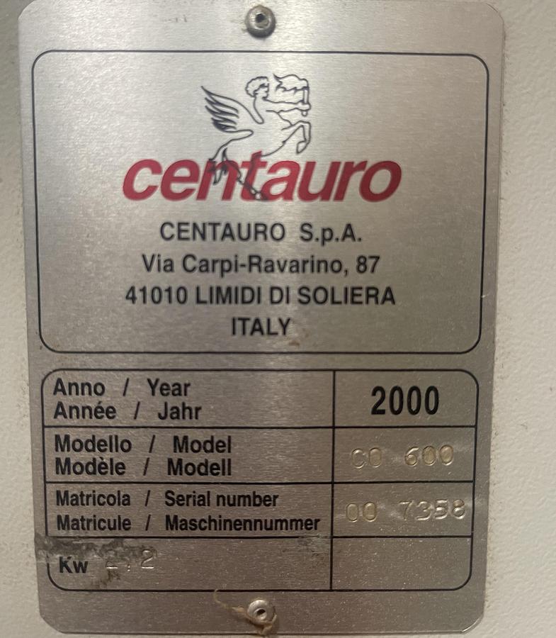 Used CENTAURO 600, 24" BANDSAW