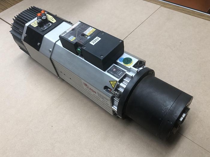 Used HSD ES929, 10 KW, 24,000 RPM 4-POLE, ELECTRO SPINDLE
