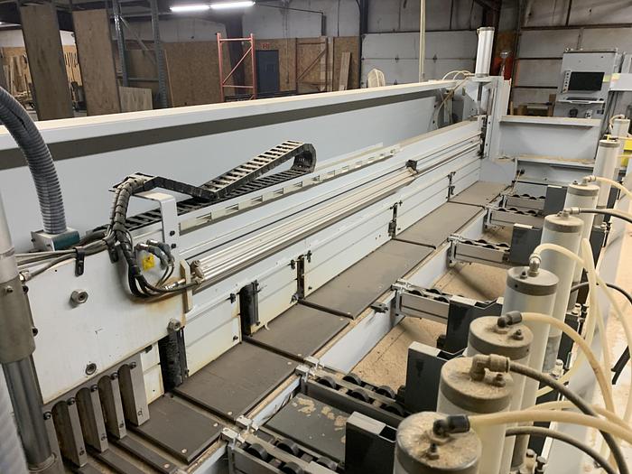 Used HOLZMA OPTIMAT HPP 11/32, 10' HORIZONTAL FRONT LOADING PANEL SAW