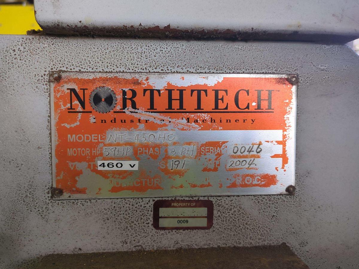 Used NORTHTECH NT-450-HC, 18" TOP & BOTTOM PLANER