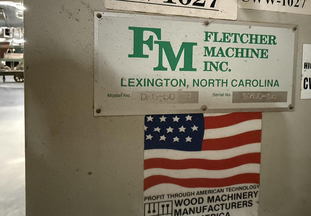 Used DELMAC-FLETCHER 50CB, CONTOUR EDGE-BANDER