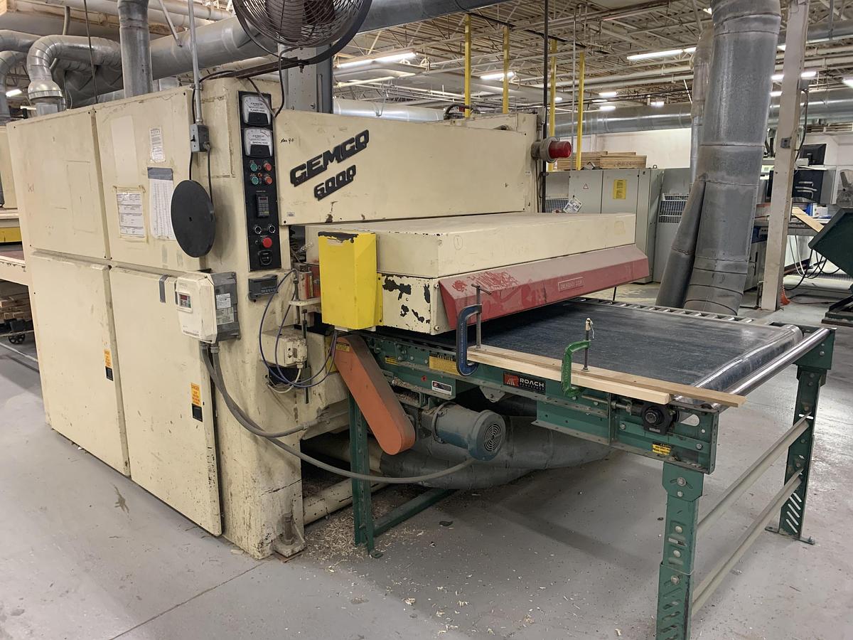Used CEMCO 6000, 52" TOP AND BOTTOM PLANER-SANDER SYSTEM