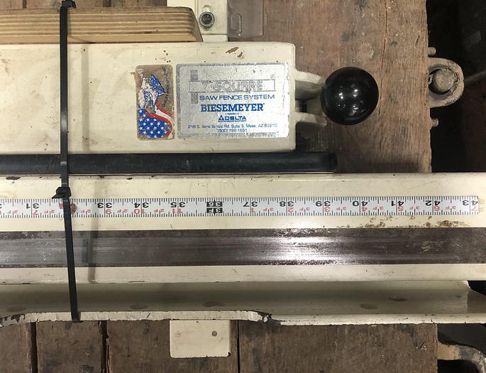 Used BIESEMEYER T-SQUARE SAW FENCE SYSTEM