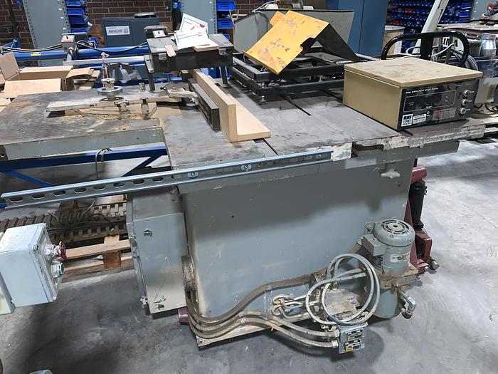 Used TANNEWITZ XJSH ROLLING VARIETY SAW WITH HYDRAULIC ADJUSTMENT