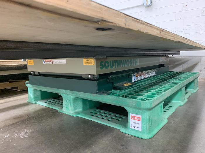 Used LOT OF (35) MISC. 2,000 LB. 2' x 4' SCISSOR-LIFT TABLES