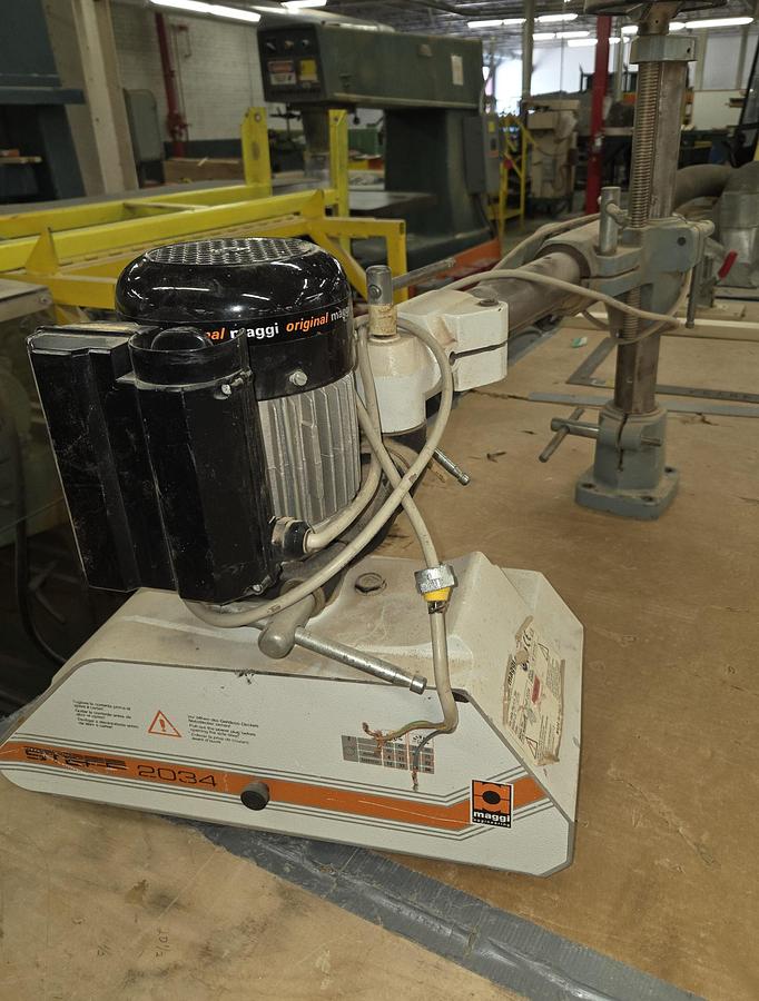 Used STEFF MAGGI 2034, 3-ROLL POWER FEEDER