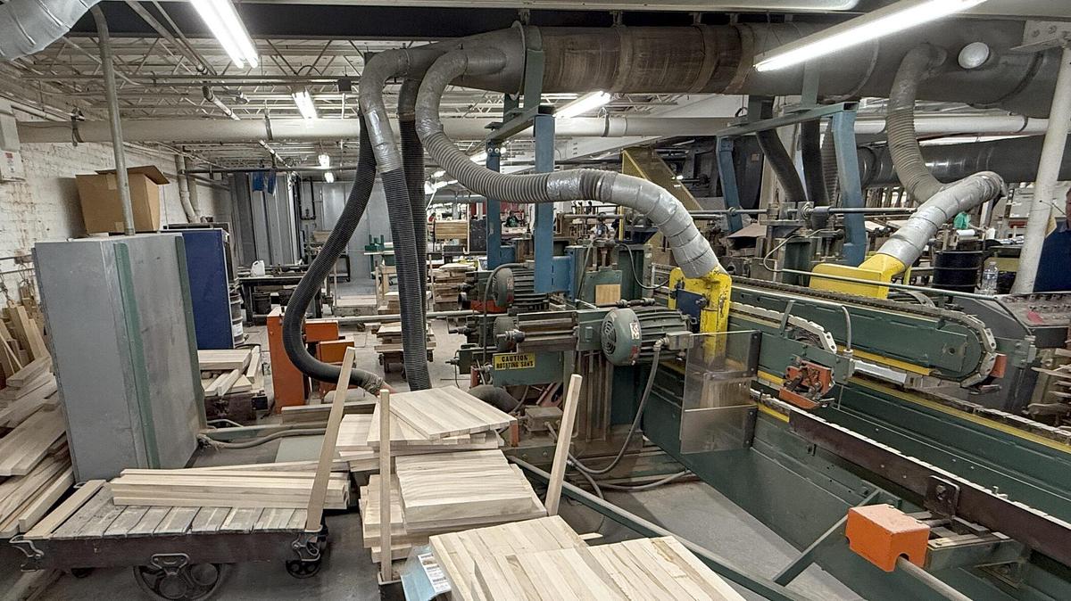 Used MEREEN-JOHNSON 400-4 DOUBLE-END TENONER