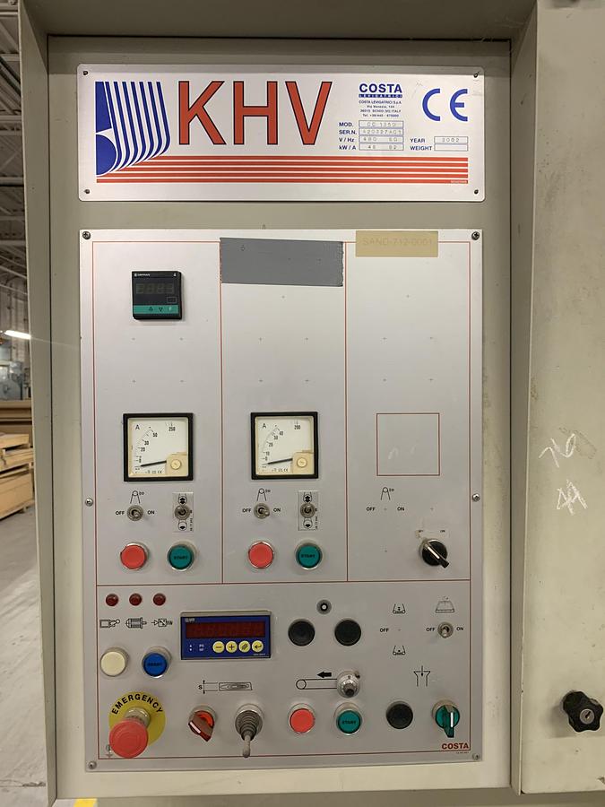 Used COSTA KVH-CC-1350, 53", DOUBLE-HEAD WIDE-BELT SANDER