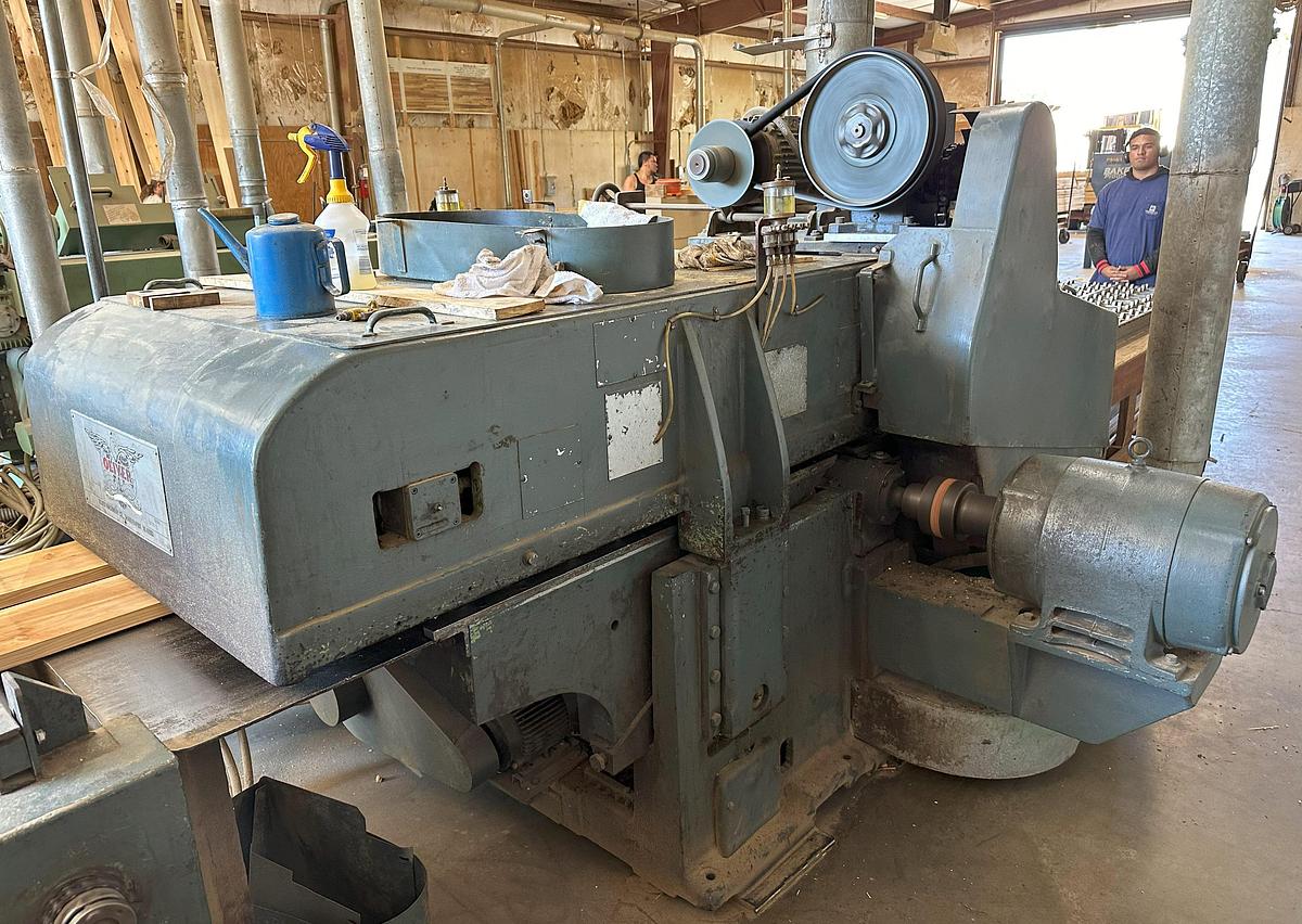 Used OLIVER  170, 36" DOUBLE-HEAD STRAIT-O-PLANER