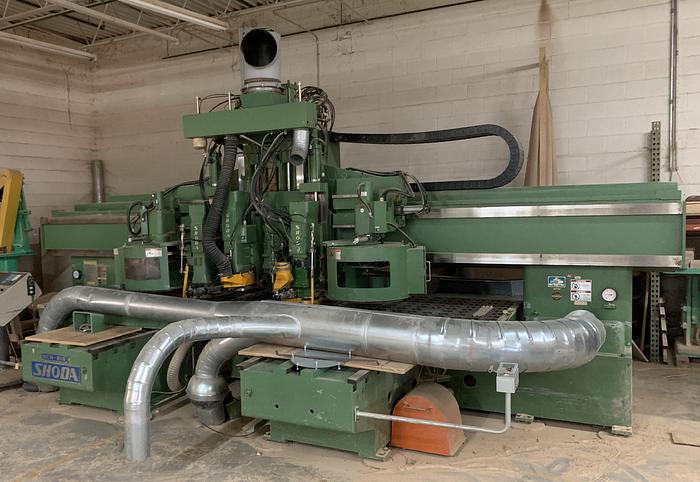 Used SHODA NCS-516 DOUBLE-TABLE CNC ROUTER