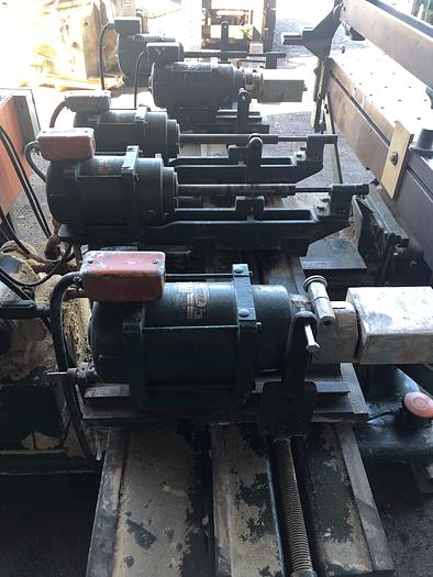 Used ROOT MULTI-SPINDLE HORIZONTAL BORING MACHINE