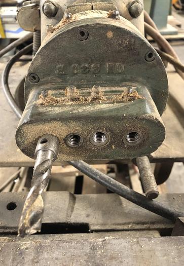 Used CAROLINA STYLE SINGLE-HEAD HORIZONTAL BORING MACHINE WITH RICHARDSON 4-SPINDLE HEAD