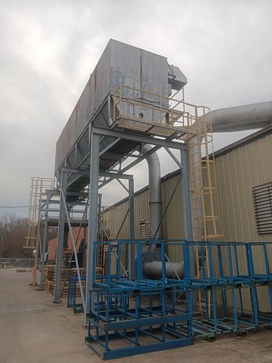 Used NORDFAB NFK 8AJ/1BL, 23,000 CFM MODULAR BAG-TYPE DUST-COLLECTOR