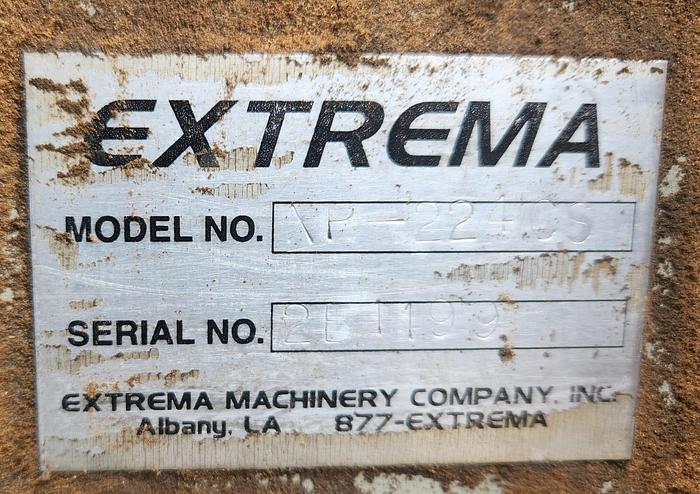 Used EXTREMA XP-224CS, 24" TOP & BOTTOM PLANER