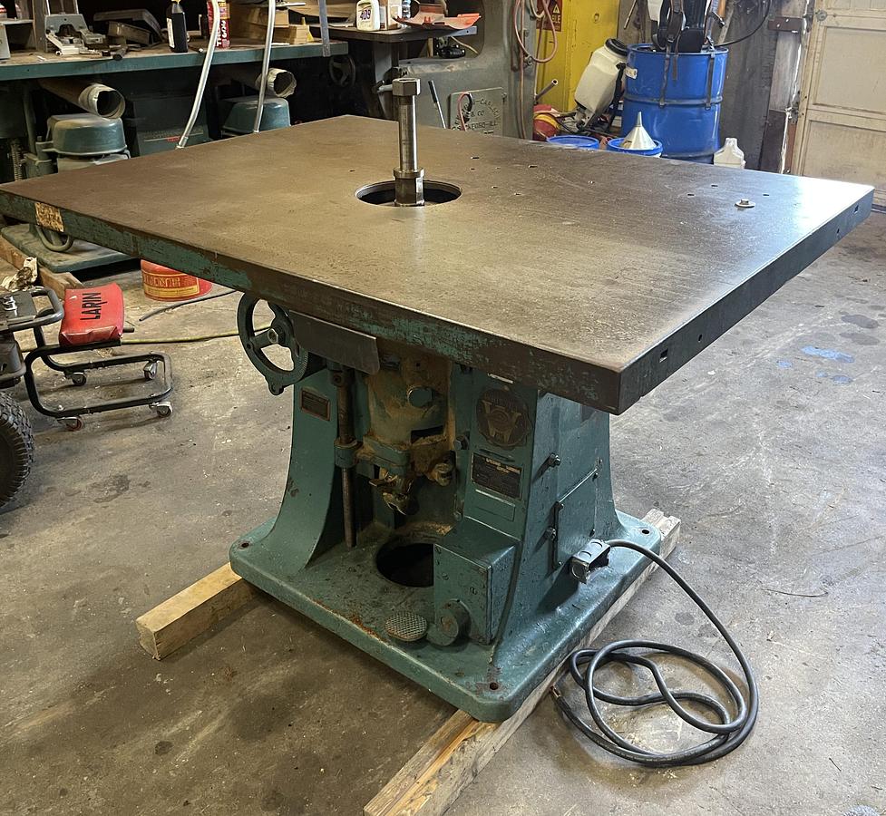 Used WHITNEY NO. 182 SINGLE-SPINDLE SHAPER
