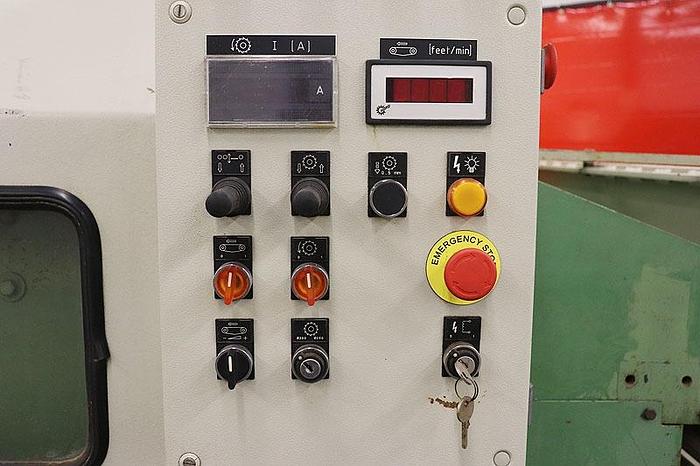 Used WACO LAMELL-90, 24 INCH DIP-CHAIN GANG RIPSAW